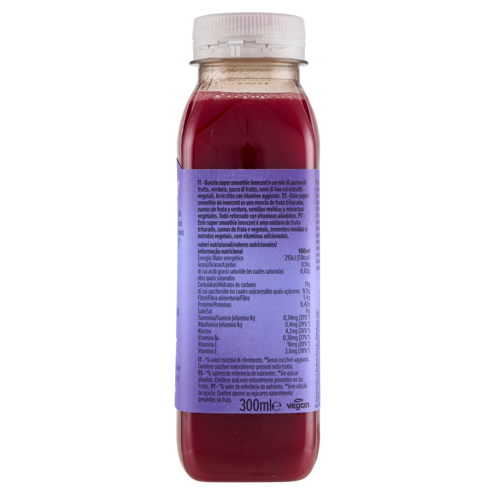 innocent super smoothie Berry Defense* Raspberry - Cranberry - Pomegranate - Apple 300 ml