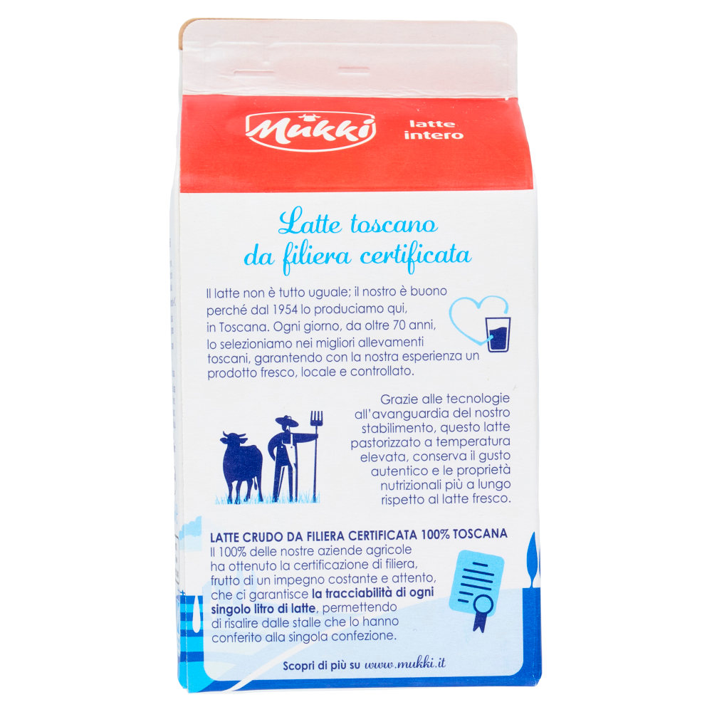 Mukki 100% Latte toscano intero 500 ml