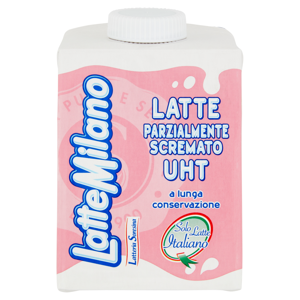 Latte Milano Latte Parzialmente Scremato UHT a lunga conservazione 500 ml