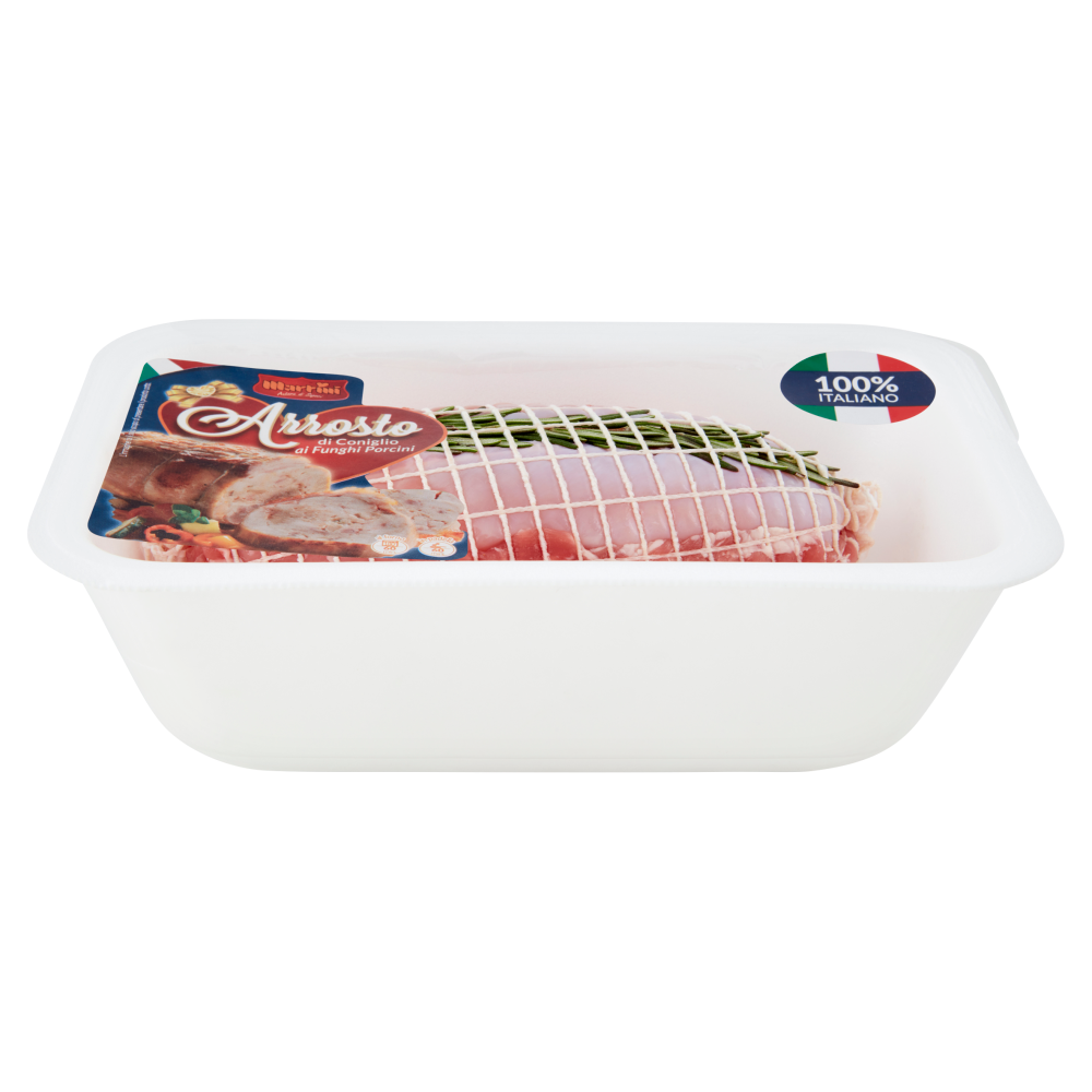 Martini Arrosto di Coniglio ai Funghi Porcini