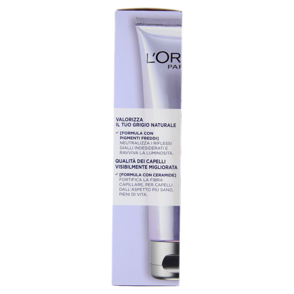 L'Oréal Paris Cool Silver Argento Assoluto Trattamento Ravvivante, per Capelli Grigi, 114 ml