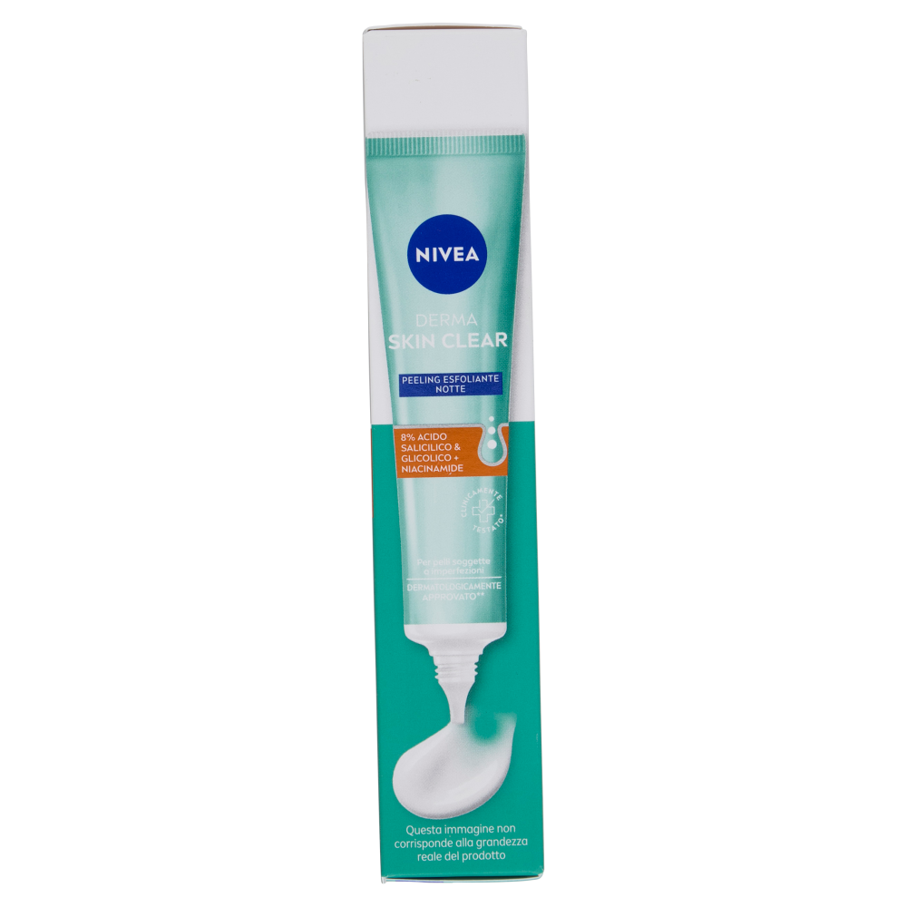 Nivea Derma Skin Clear Peeling Esfoliante Notte 40 ml