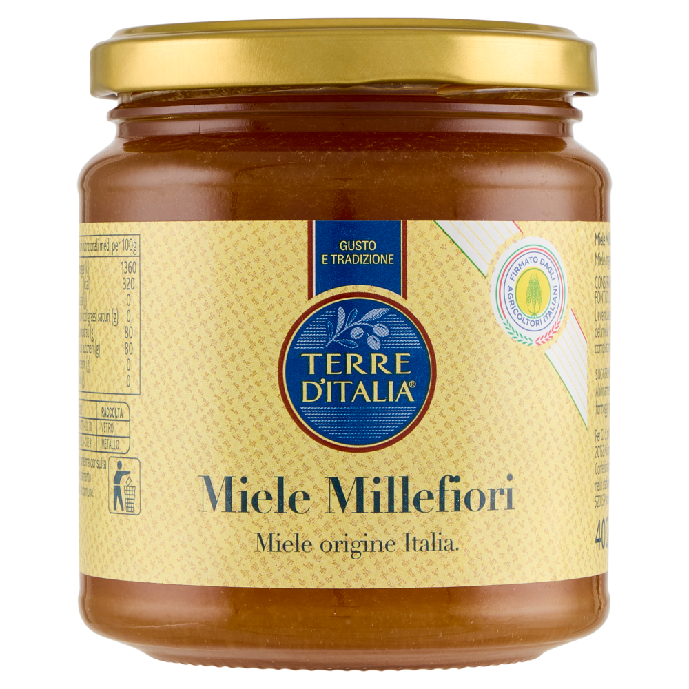 Terre d'Italia Miele Millefiori 400 g