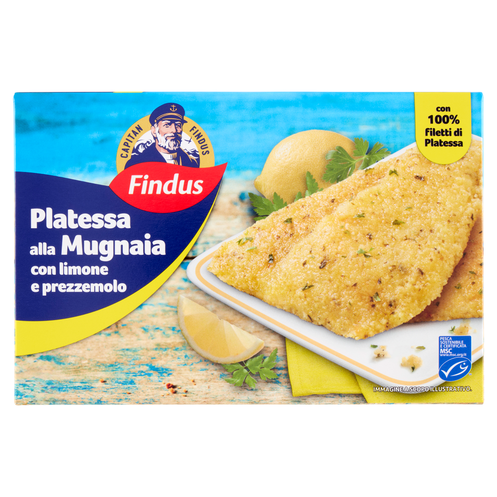 Capitan Findus Filetti di Platessa alla Mugnaia 250 g