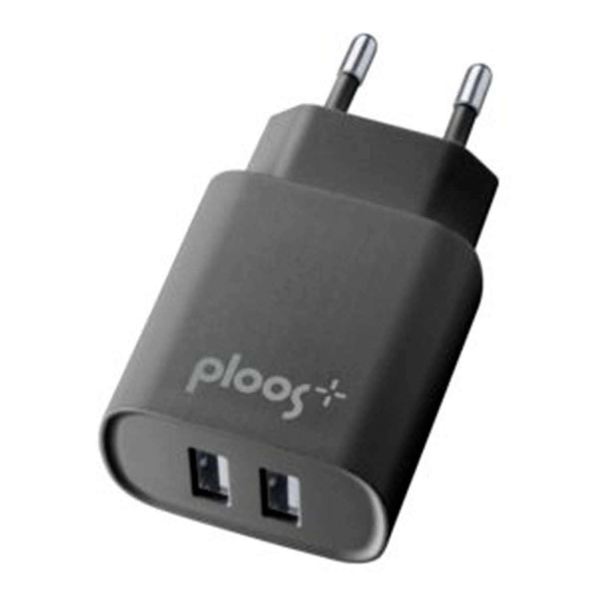 PLOOS - DUAL USB ADAPTER 2A - Universal Caricabatterie con due porte USB