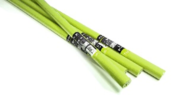 Le Nappage Tovaglia in carta damascata 1,18x7m Verde Anice