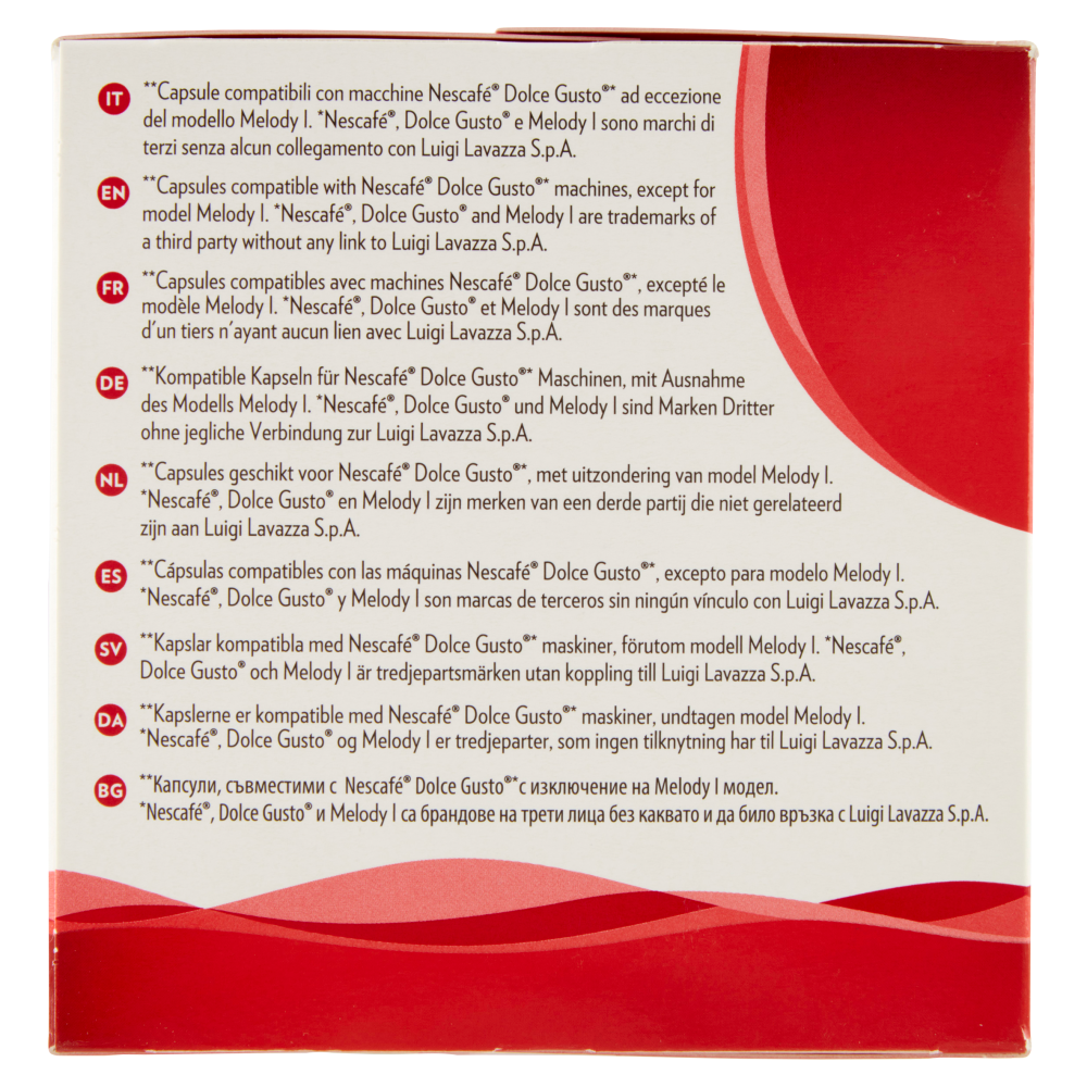 Lavazza Espresso Cremoso Compatibile** con Macchine Nescafé Dolce Gusto* 16 x 8 g