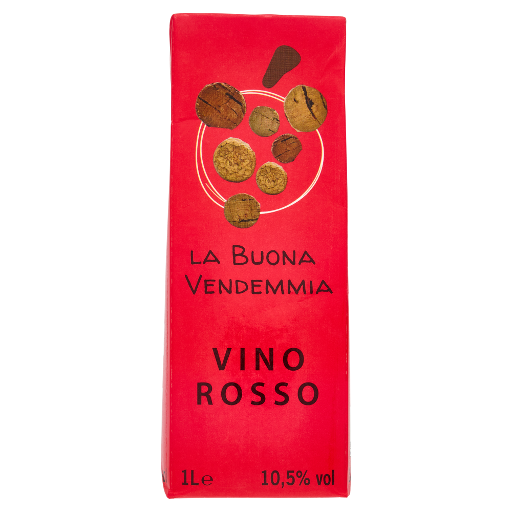 La Buona Vendemmia Vino Rosso 1 L