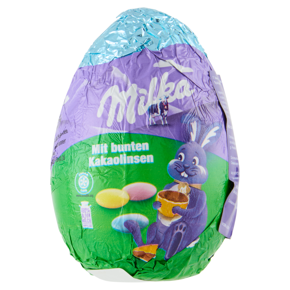 Uovo Milka Cioccolato al Latte "Funny Easter Egg" - 50g