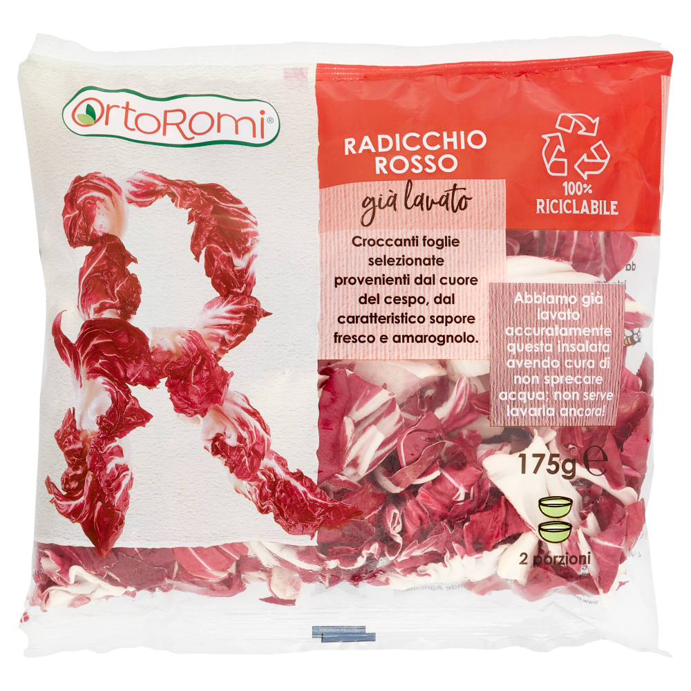 OrtoRomi Radicchio Rosso 175 g