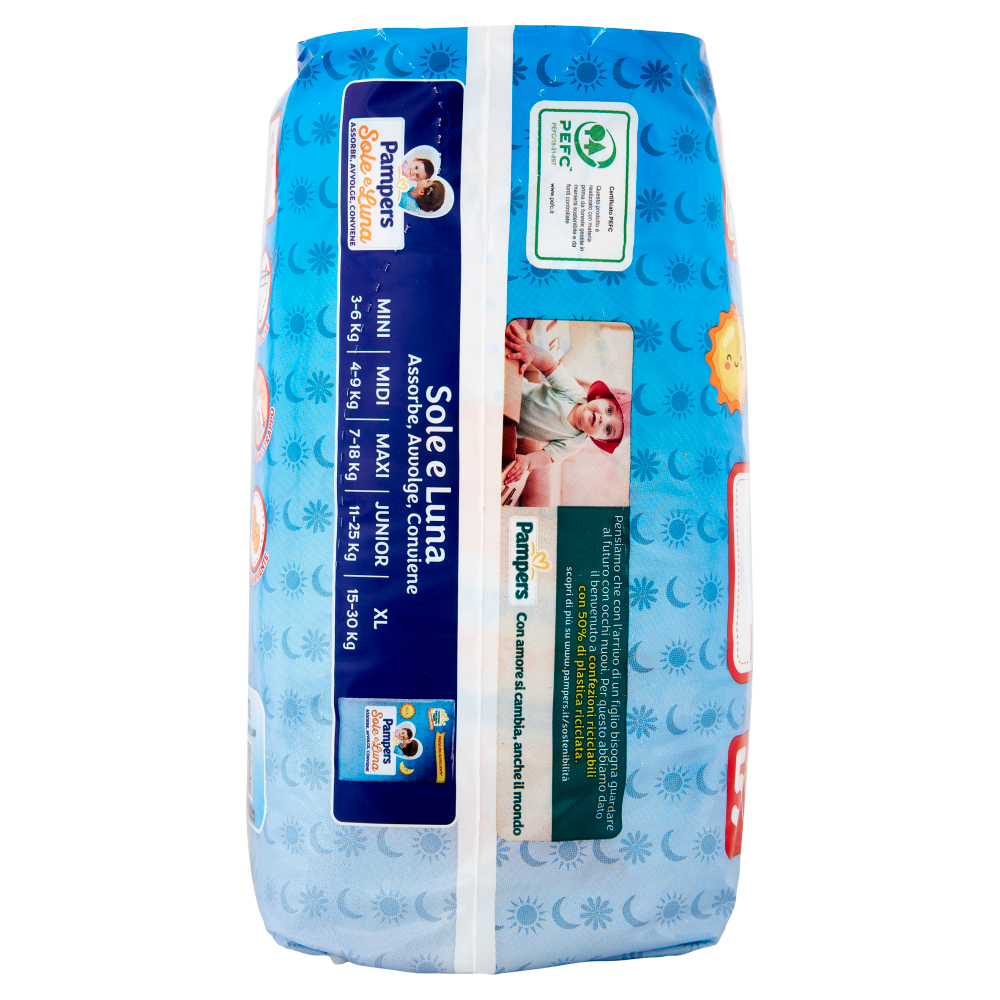 Pampers Sole e Luna Mutandino 5 Junior 14 pz