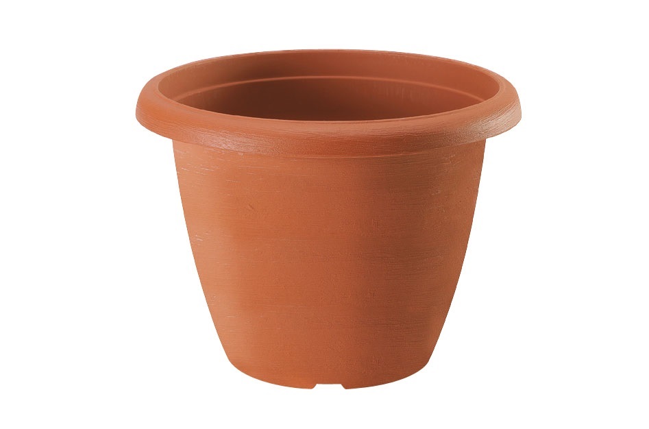 Plastecnic Terrae Vaso Campana 30 Terracotta