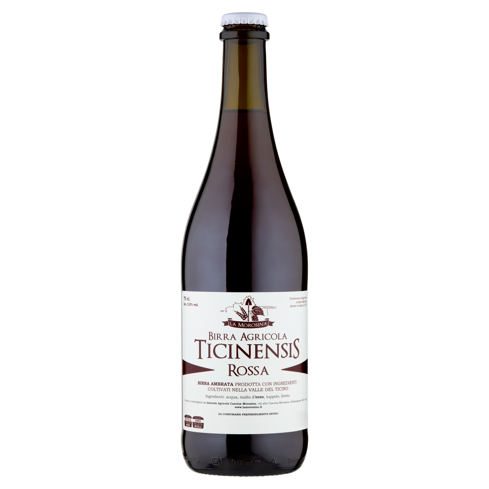 La Morosina Birra Agricola Ticinensis Rossa 75 cl