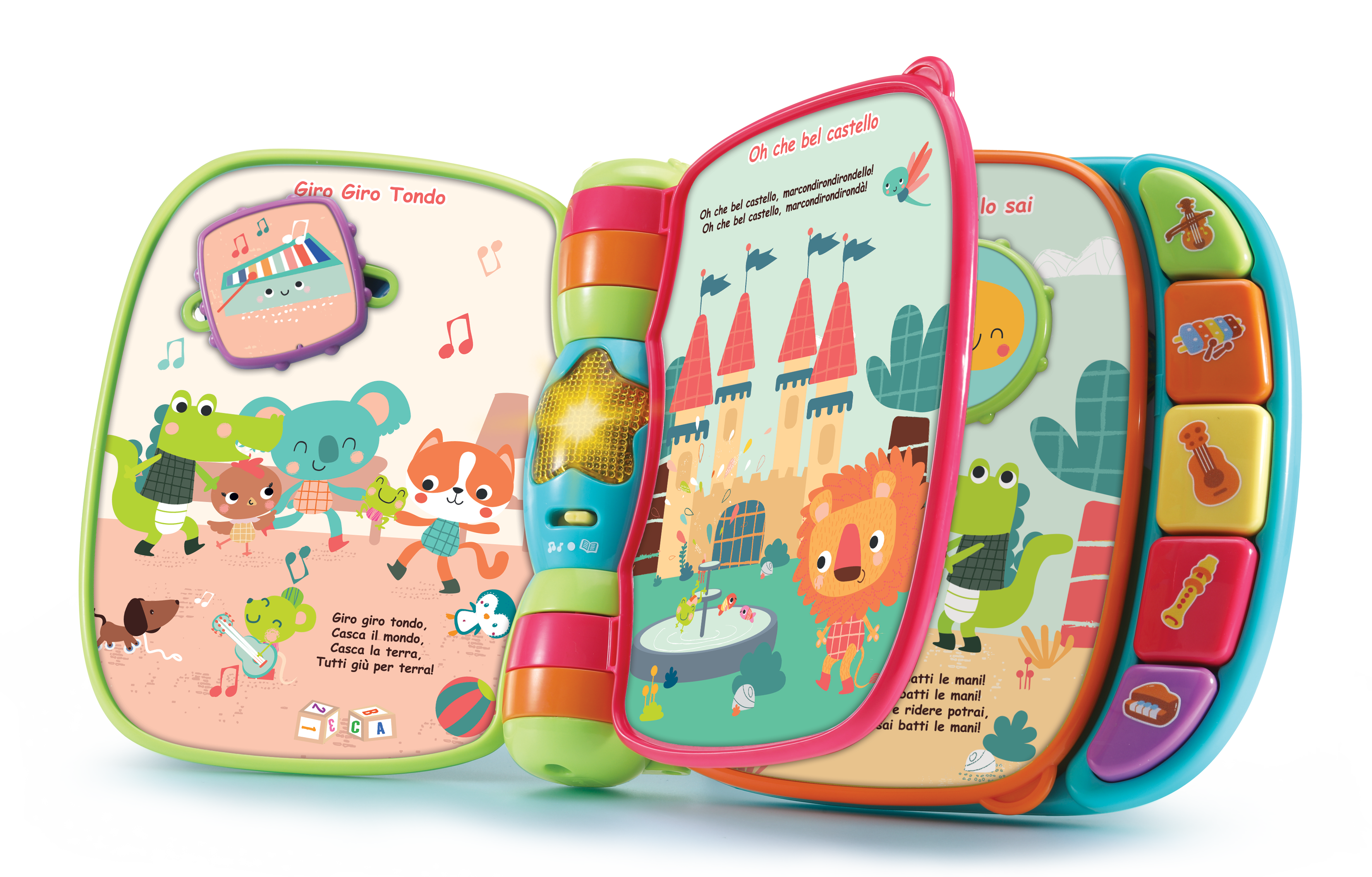 VTech Baby Il mio primo libro interattivo - Le mie tenere canzoncine