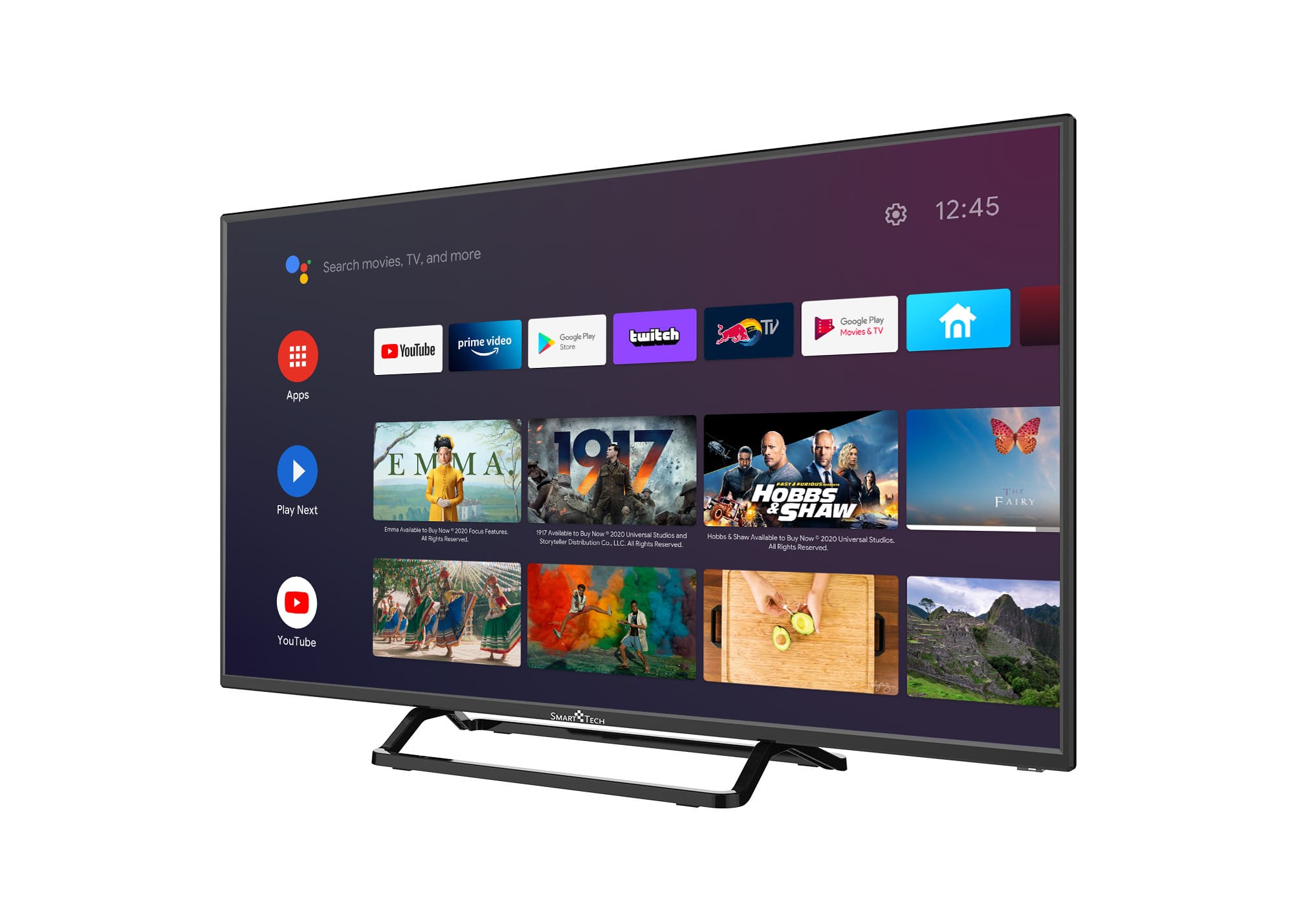 Smart-Tech SMT40N30FC4U1B1 TV 100,3 cm (39.5") Full HD Smart TV Wi-Fi Nero