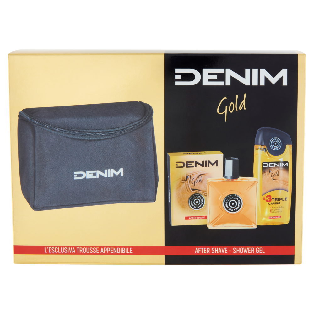 Denim Gold Trousse Denim After Shave 100 ml + Shower Gel 250 ml