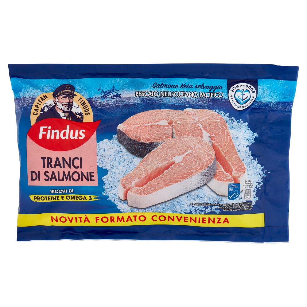 Capitan Findus Tranci di Salmone 500 g