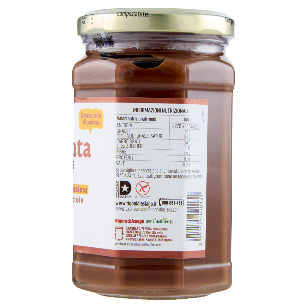 Rigoni di Asiago Nocciolata l'Originale bio 325 g