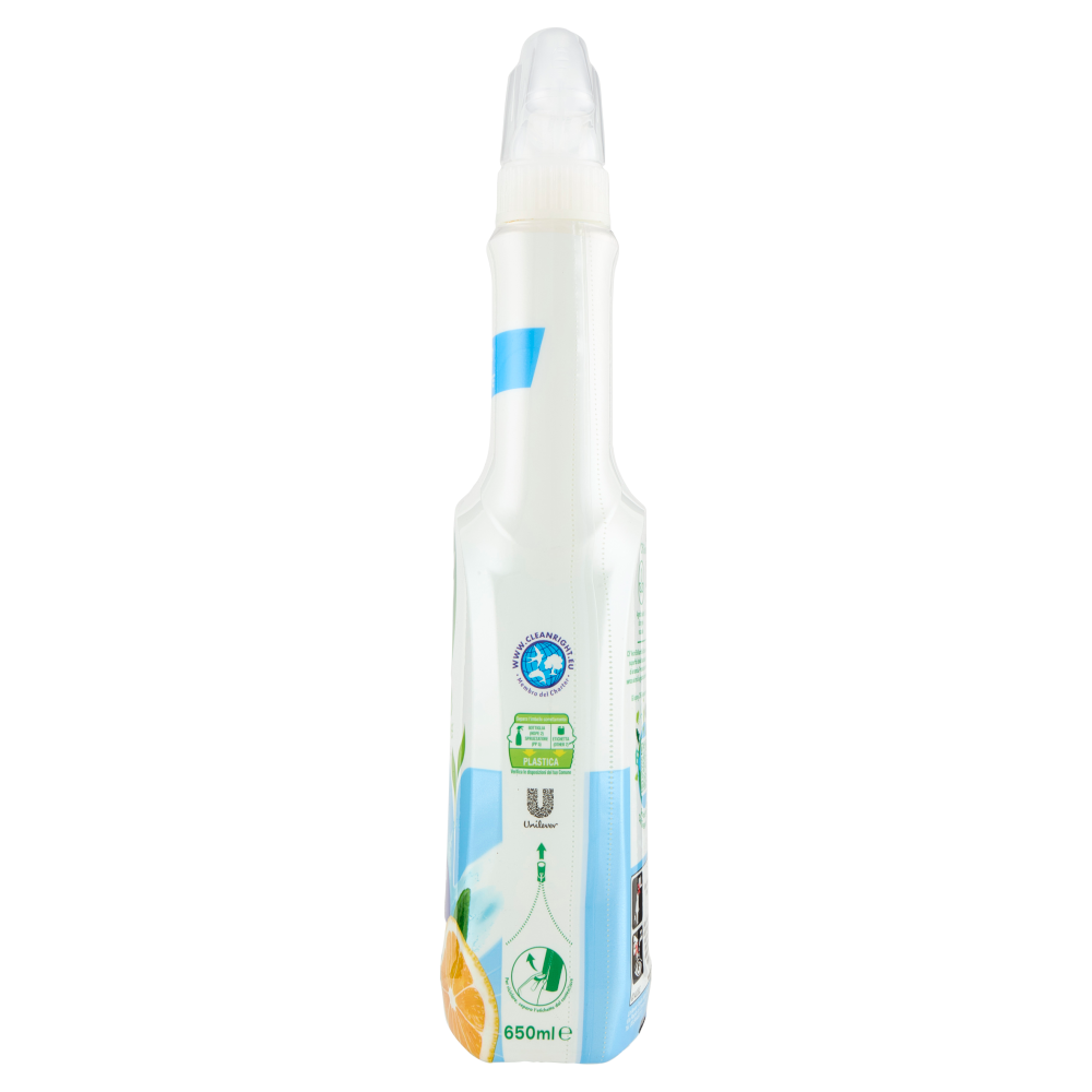 Cif Greenactive Vetri Brillanti Olio Essenziale di Arancia 650 ml