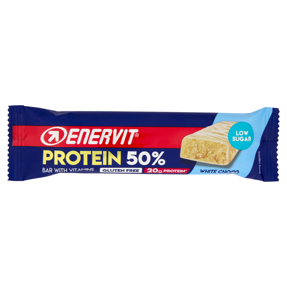 Enervit Protein 50% Bar with Vitamins White Choco 40 g