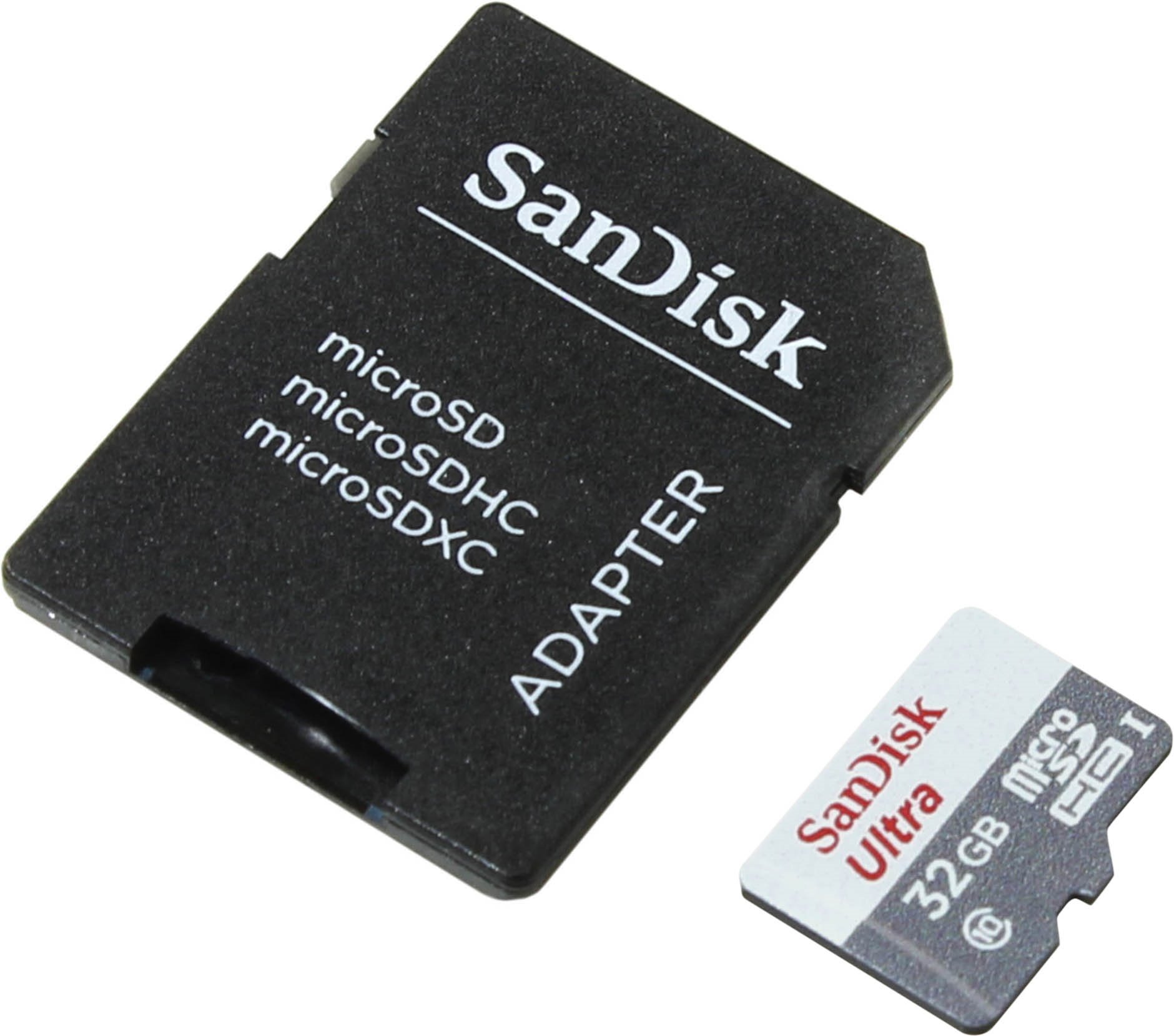SanDisk Ultra MicroSDHC 32GB UHSI + SD Adapter memoria flash Classe 10