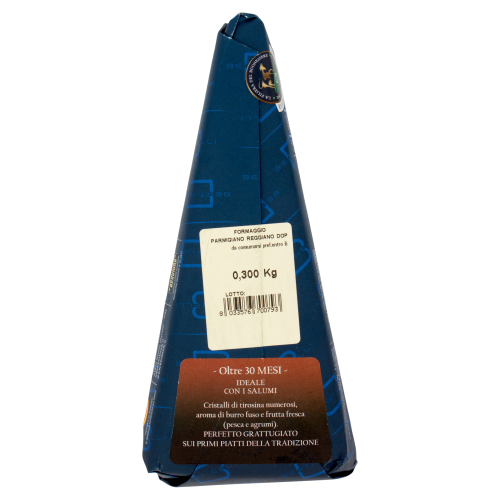 Bertinelli Parmigiano Reggiano DOP Millesimato Oltre 30 Mesi 0,300 kg
