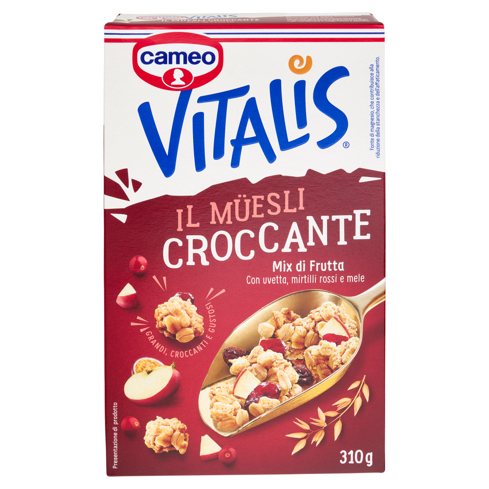 cameo Vitalis il Müesli Croccante Mix di Frutta 310 g
