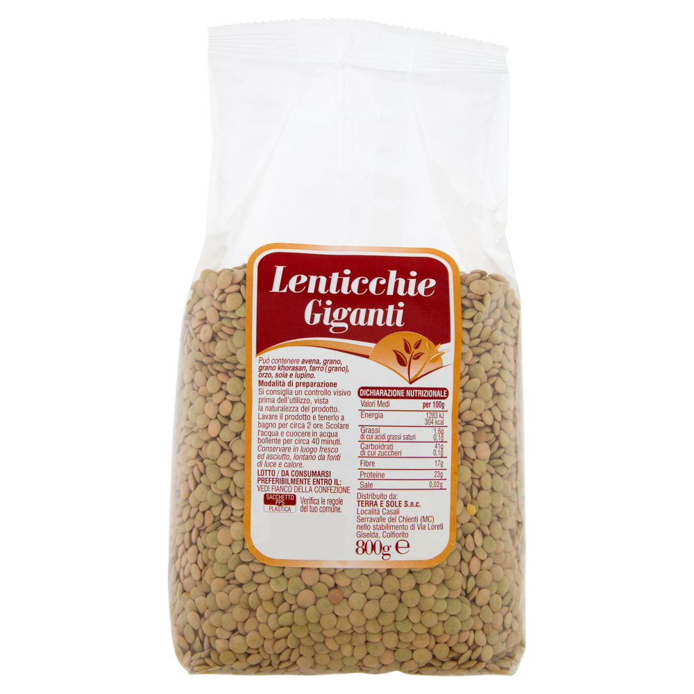Lenticchie Giganti 800 g