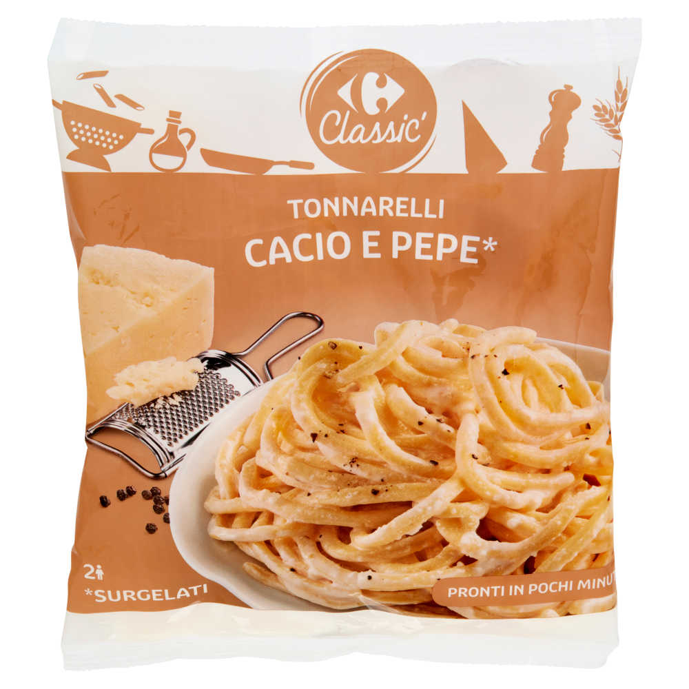Carrefour Classic Tonnarelli Cacio e Pepe Surgelati 550 g