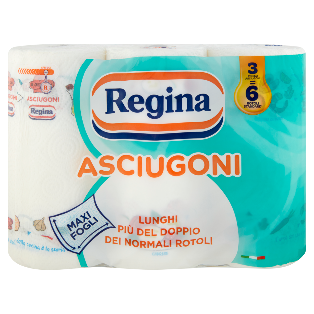 Regina Asciugoni carta cucina 3 rotoli