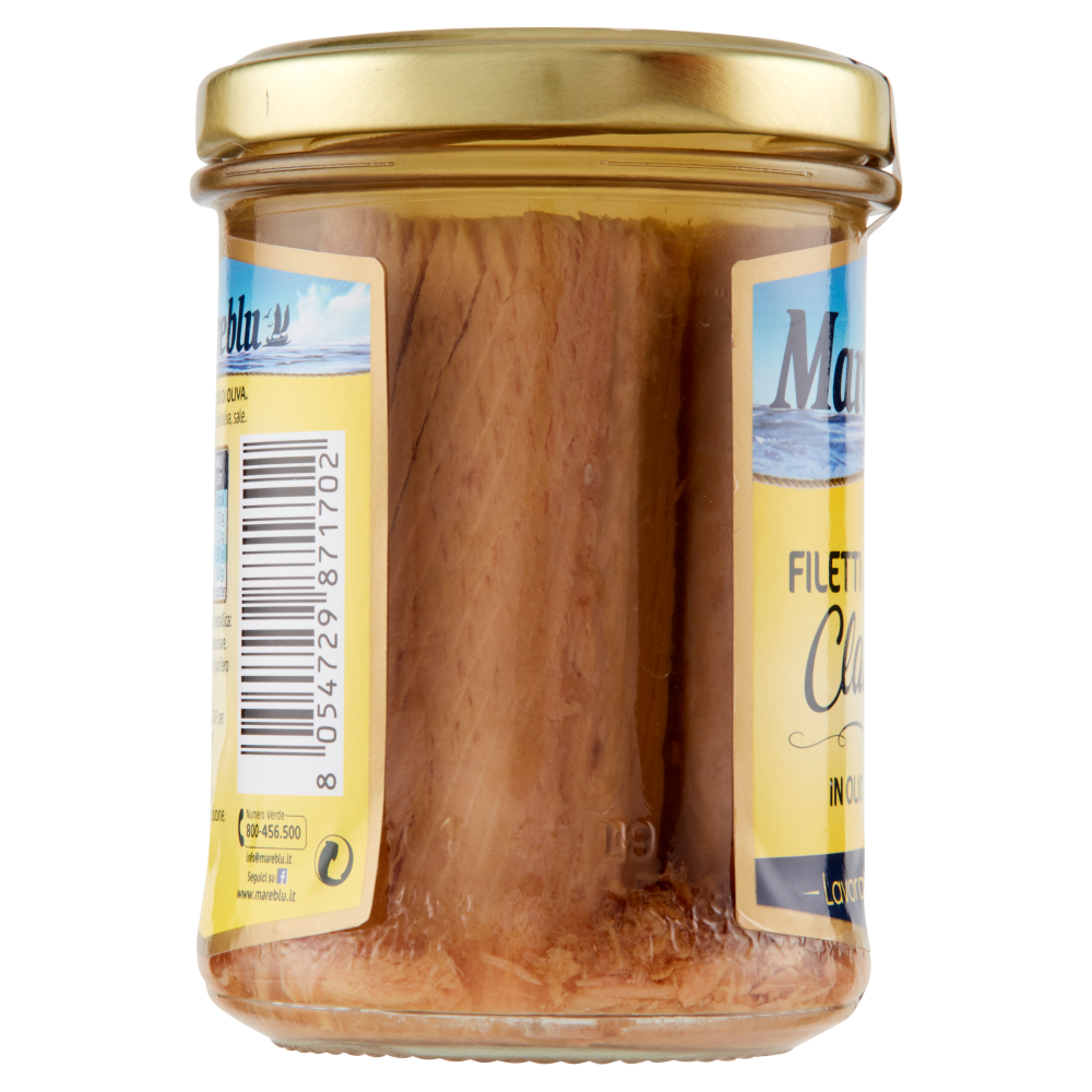 Mareblu Classici Filetti di Tonno in Olio d'Oliva 180 g