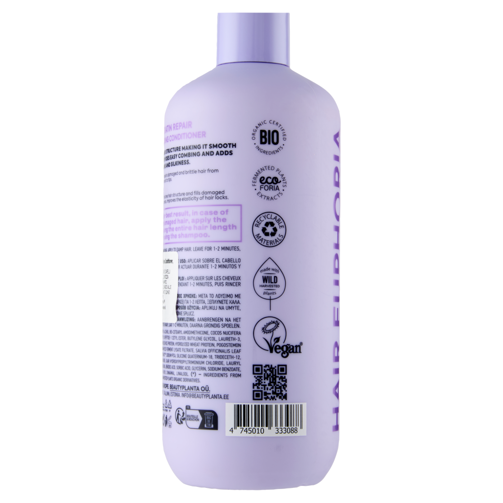 Ecoforia Hair Euphoria Keratin Repair Conditioner 400 ml