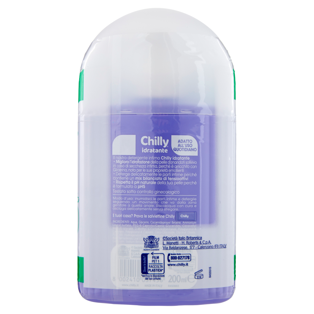 Chilly idratante Detergente Intimo 2 x 200 ml
