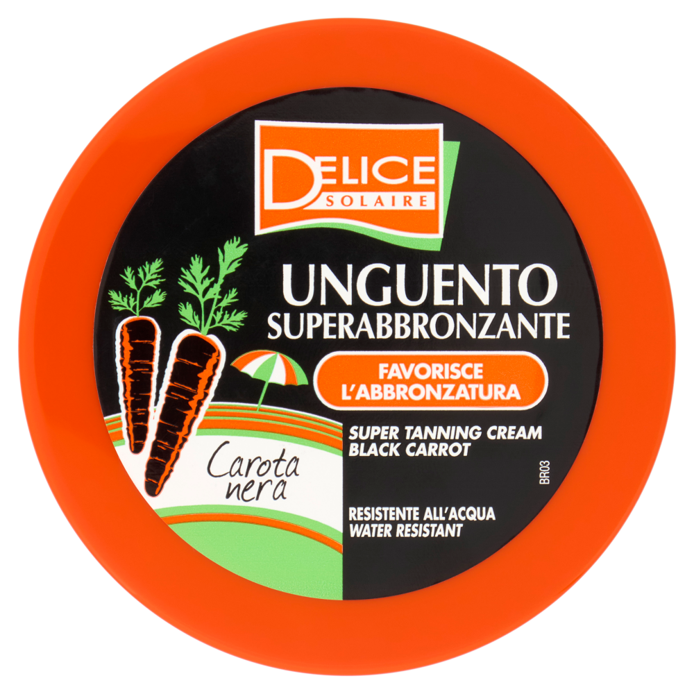 Delice Solaire Unguento Superabbronzante Carota nera 150 ml