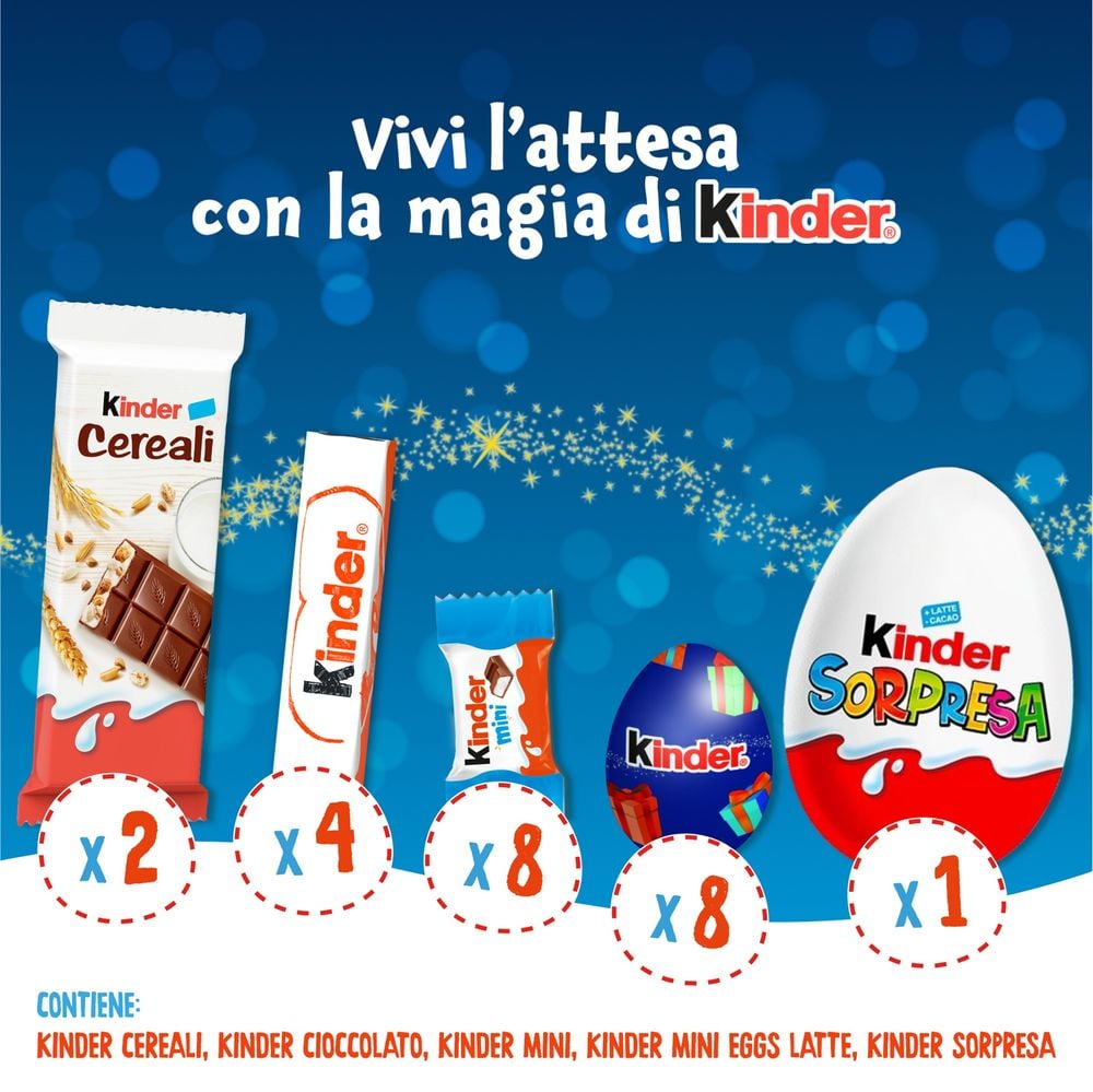 Kinder Tombola 23 pezzi 205 g