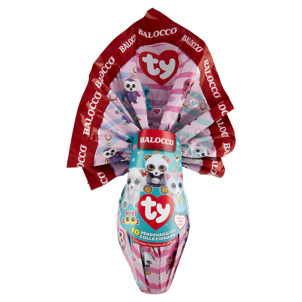 Balocco Uovo Cioccolato Finissimo al Latte TY Mini Boos 240 g