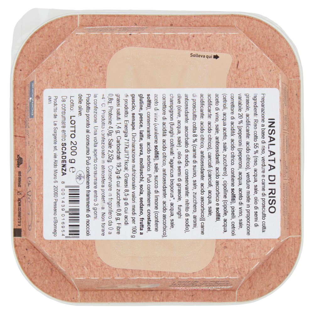 la Sorgente Insalata di Riso 200 g
