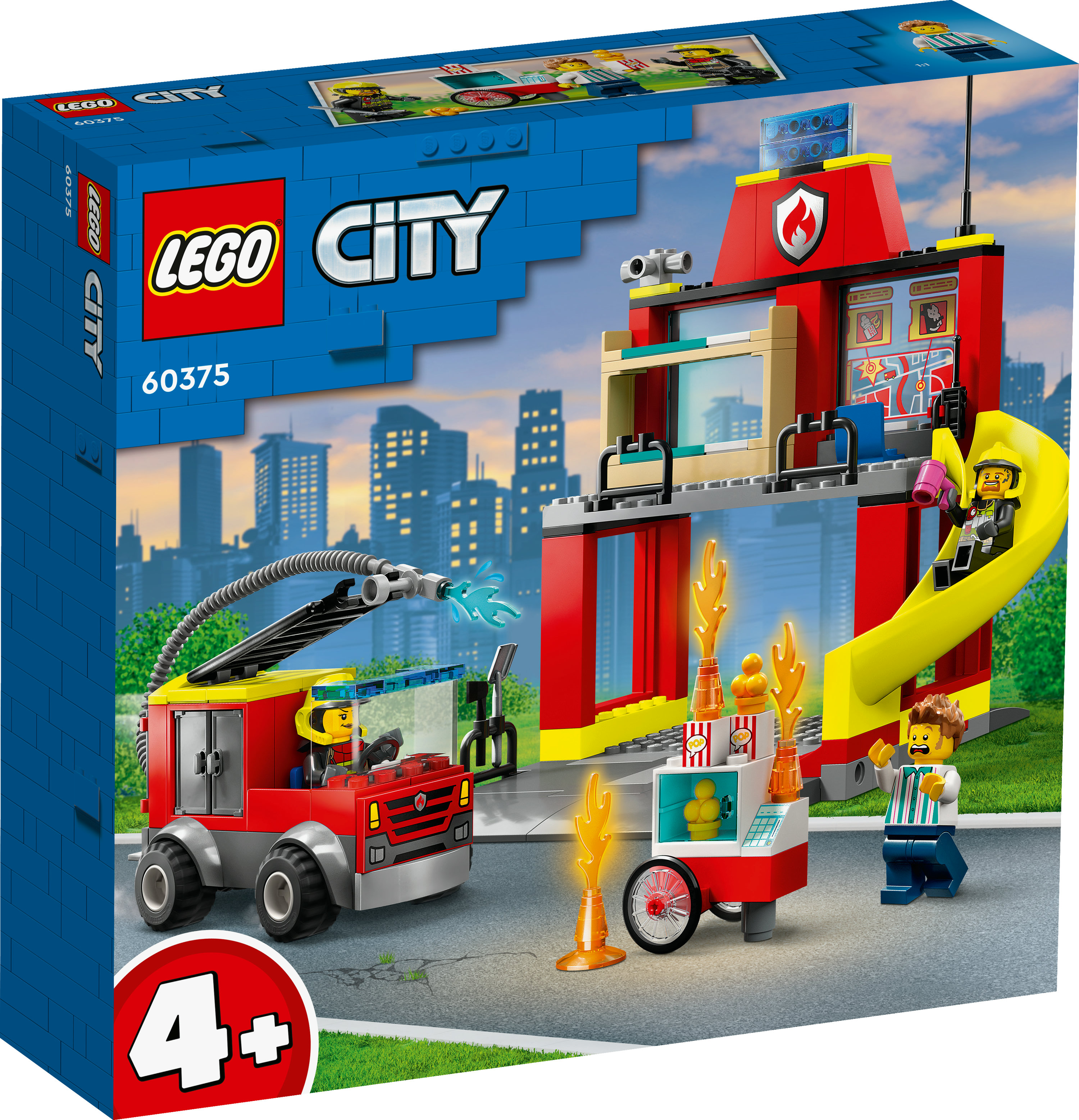 LEGO City Caserma dei pompieri e autopompa