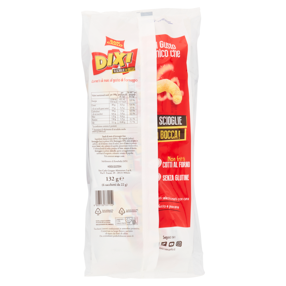 San Carlo Dixi 6 x 22 g