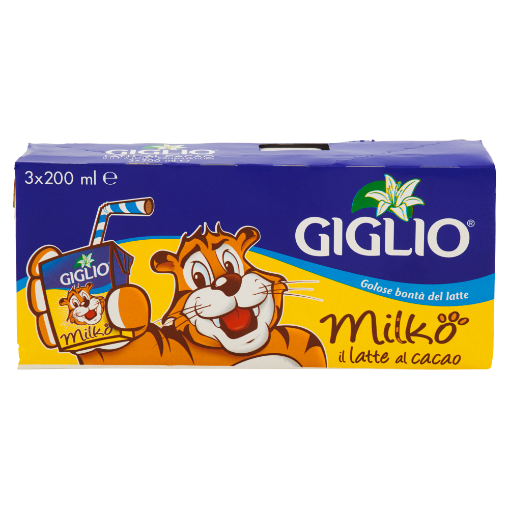 Giglio Milko il latte al cacao 3 x 200 ml