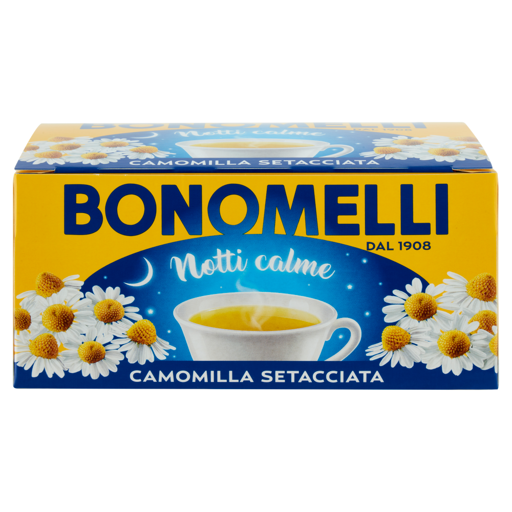 Bonomelli Notti calme Camomilla Setacciata 18 Filtri 27 g