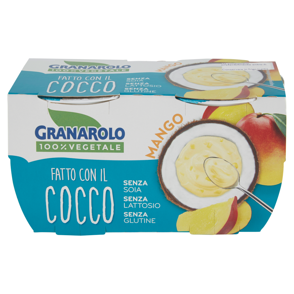 Granarolo 100% Vegetale Fatto con il Cocco Mango 2 x 125 g