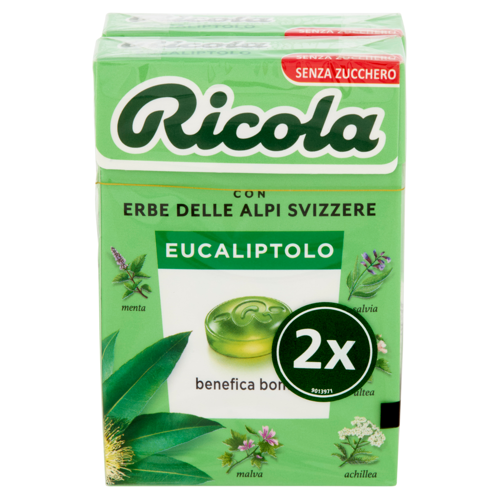 Ricola Eucaliptolo 2 x 50 g