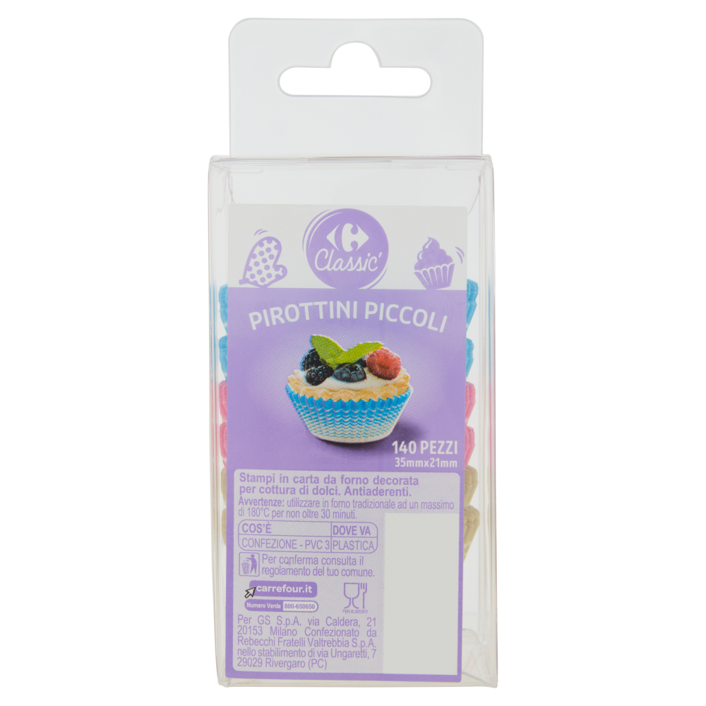 Carrefour Classic Pirottini Piccoli 35mmx21mm 140 pz