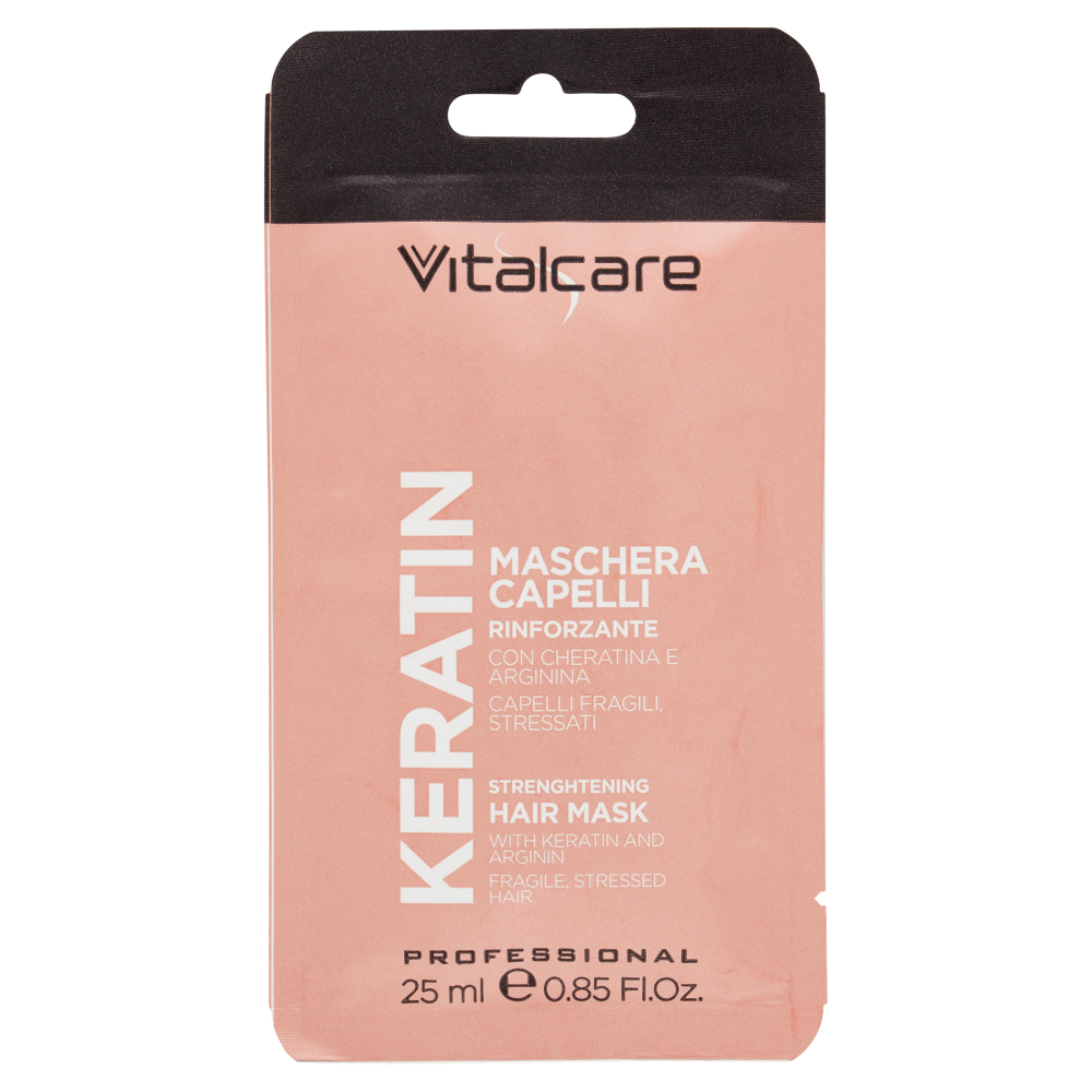 Vitalcare Professional Keratin Maschera Capelli Rinforzante 25 ml
