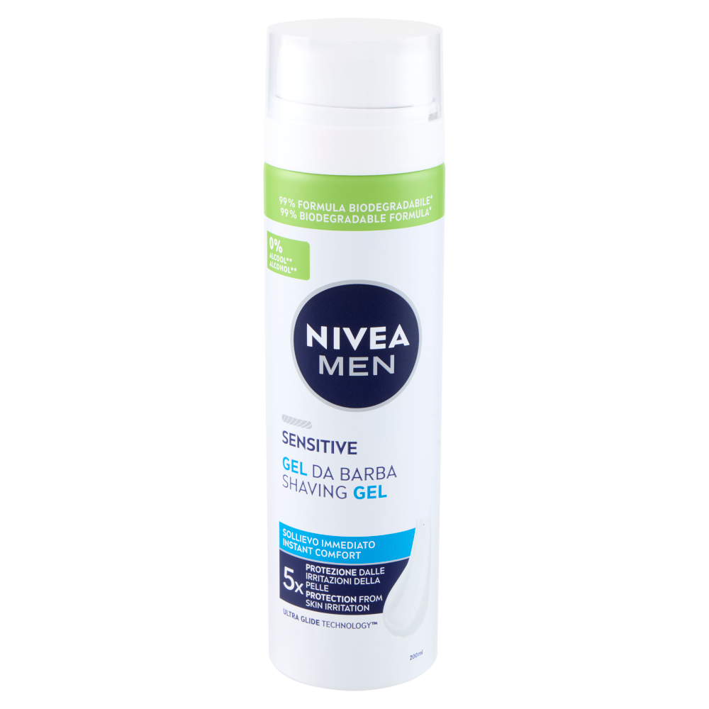 Nivea Men Sensitive Gel da Barba 200 ml
