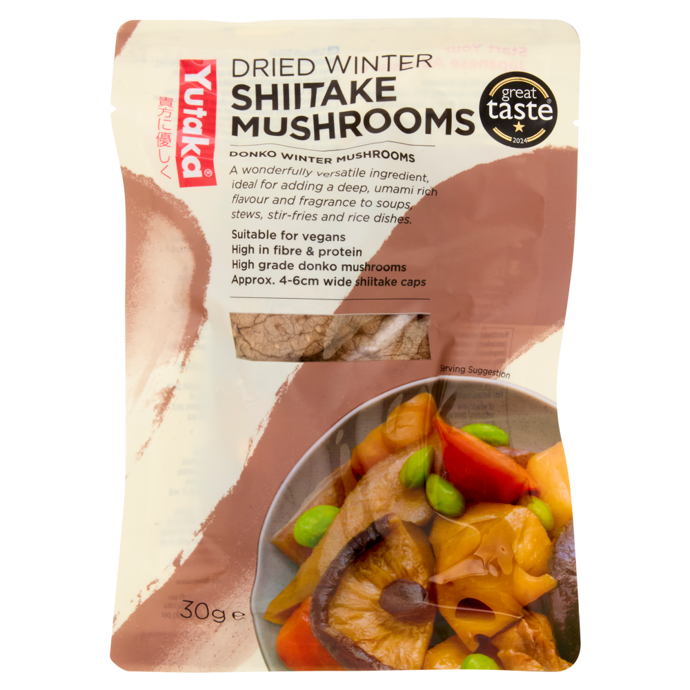 Yutaka Dried Winter Shiitake Mushrooms 30 g
