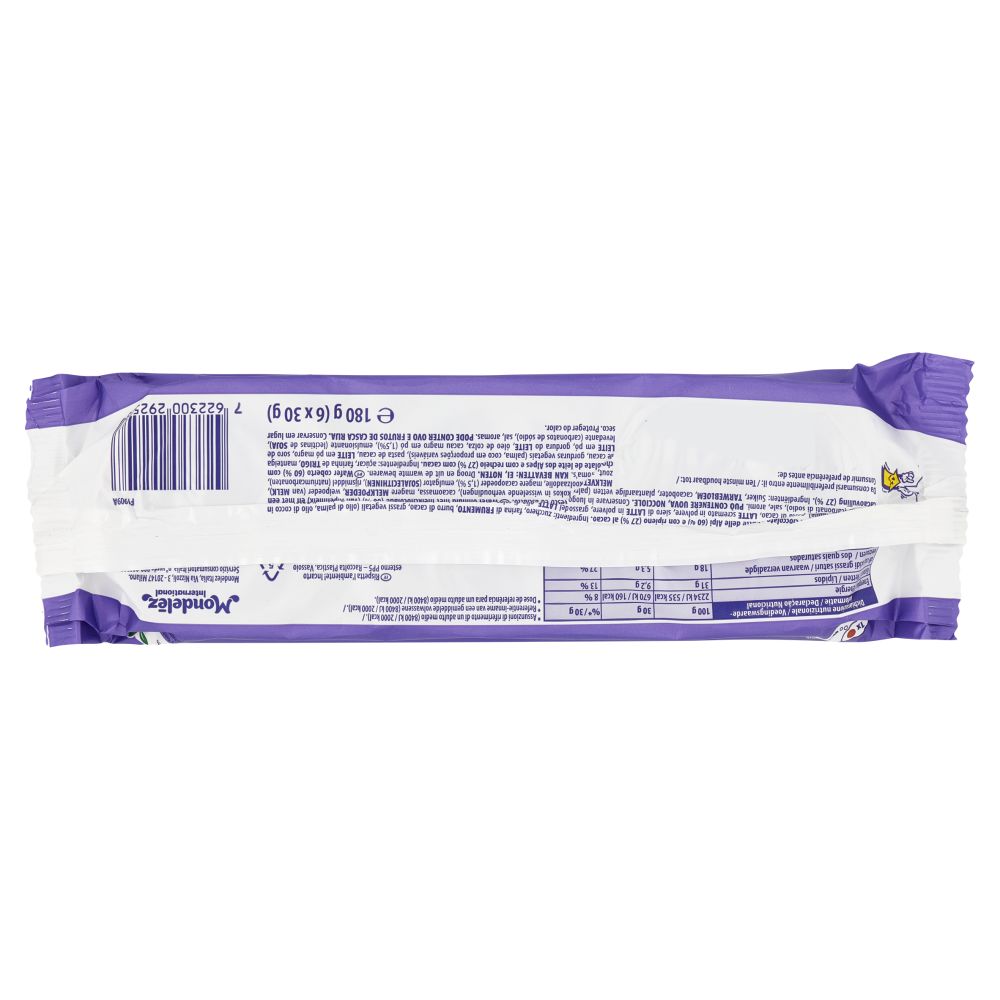 Milka Choco Wafer, merenda al cioccolato al latte - 180g