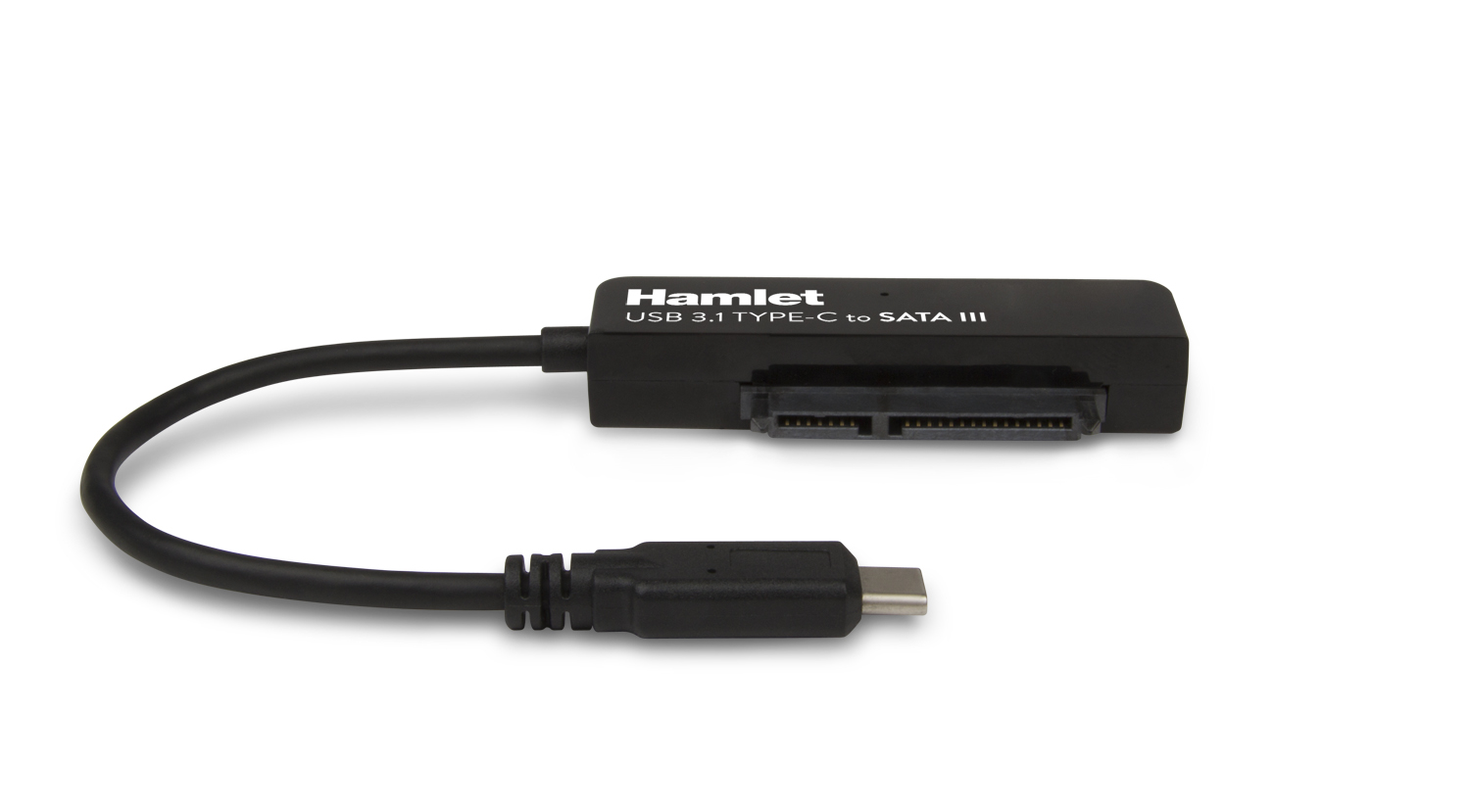 Hamlet Adattatore USB 3.1 Type-C to SATA III per collegare hard disk o unit&agrave; SSD con Serial ATA