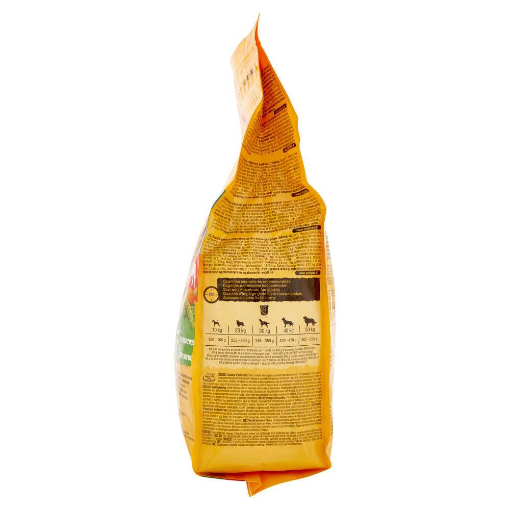 Pedigree Cibo Secco Cane Adulto Manzo Verdure 2.6Kg